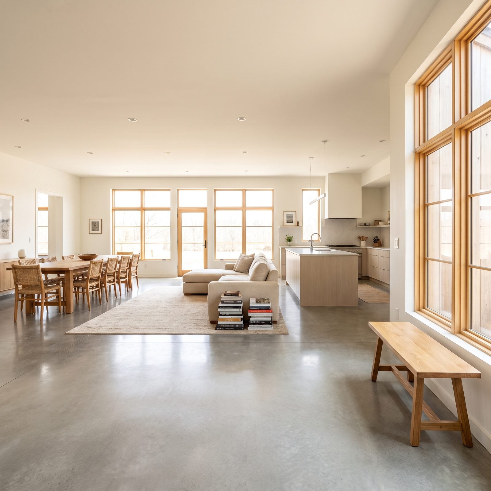 A Single-Level Floor Plan