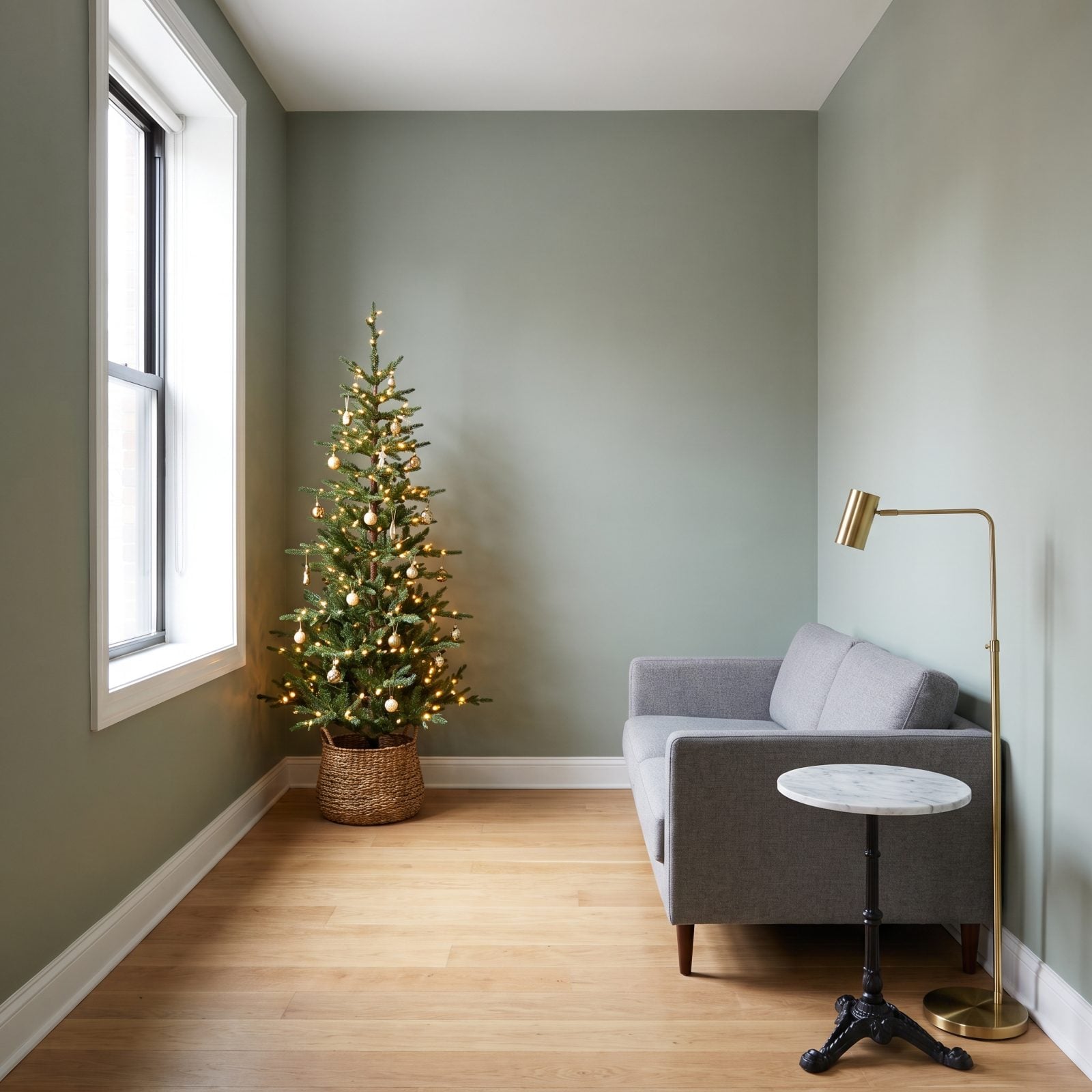 The Slim Tree That Matches a Narrow Floor Plan