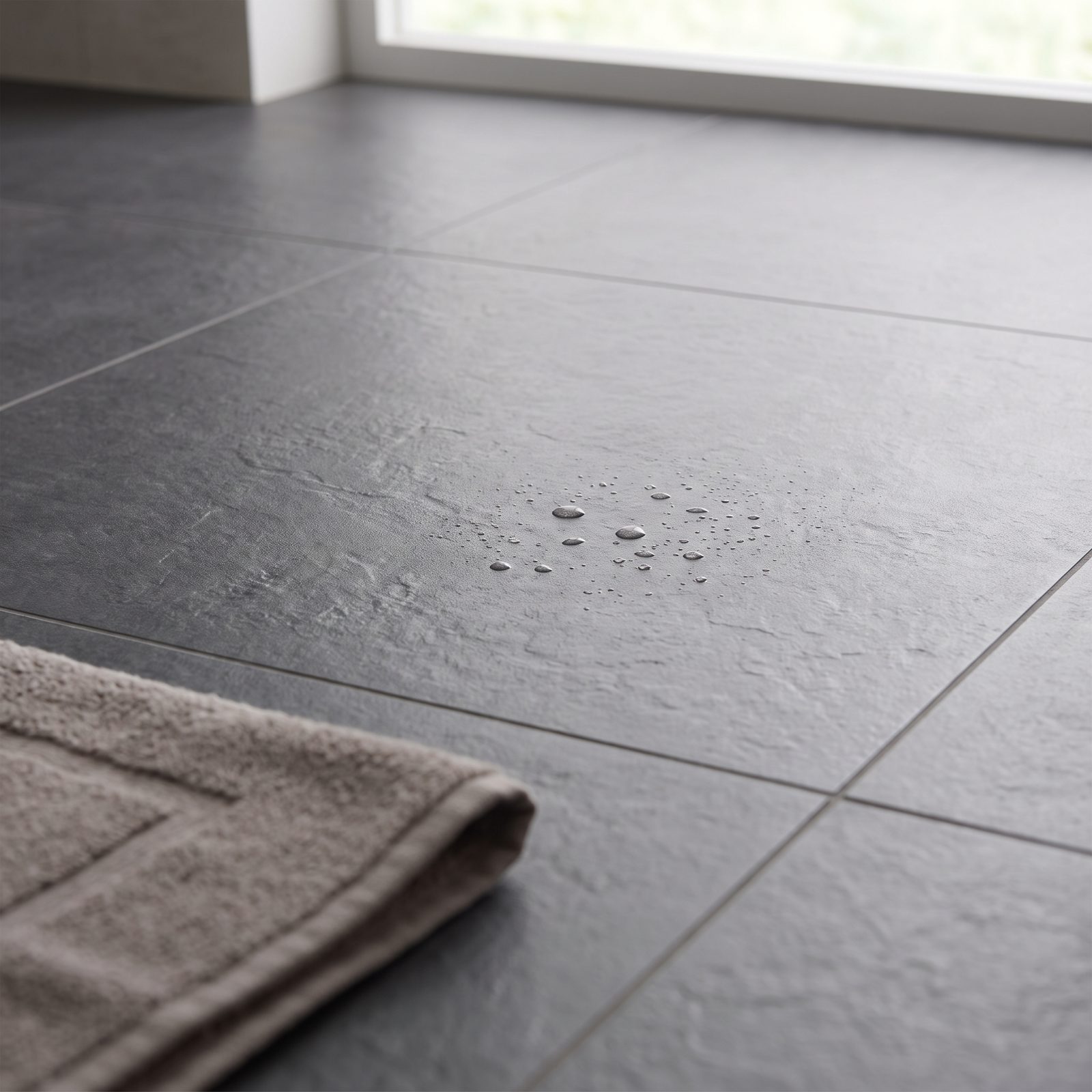 Slip-Resistant Floor Tile That Doesn't Look Like a Gym Locker Room