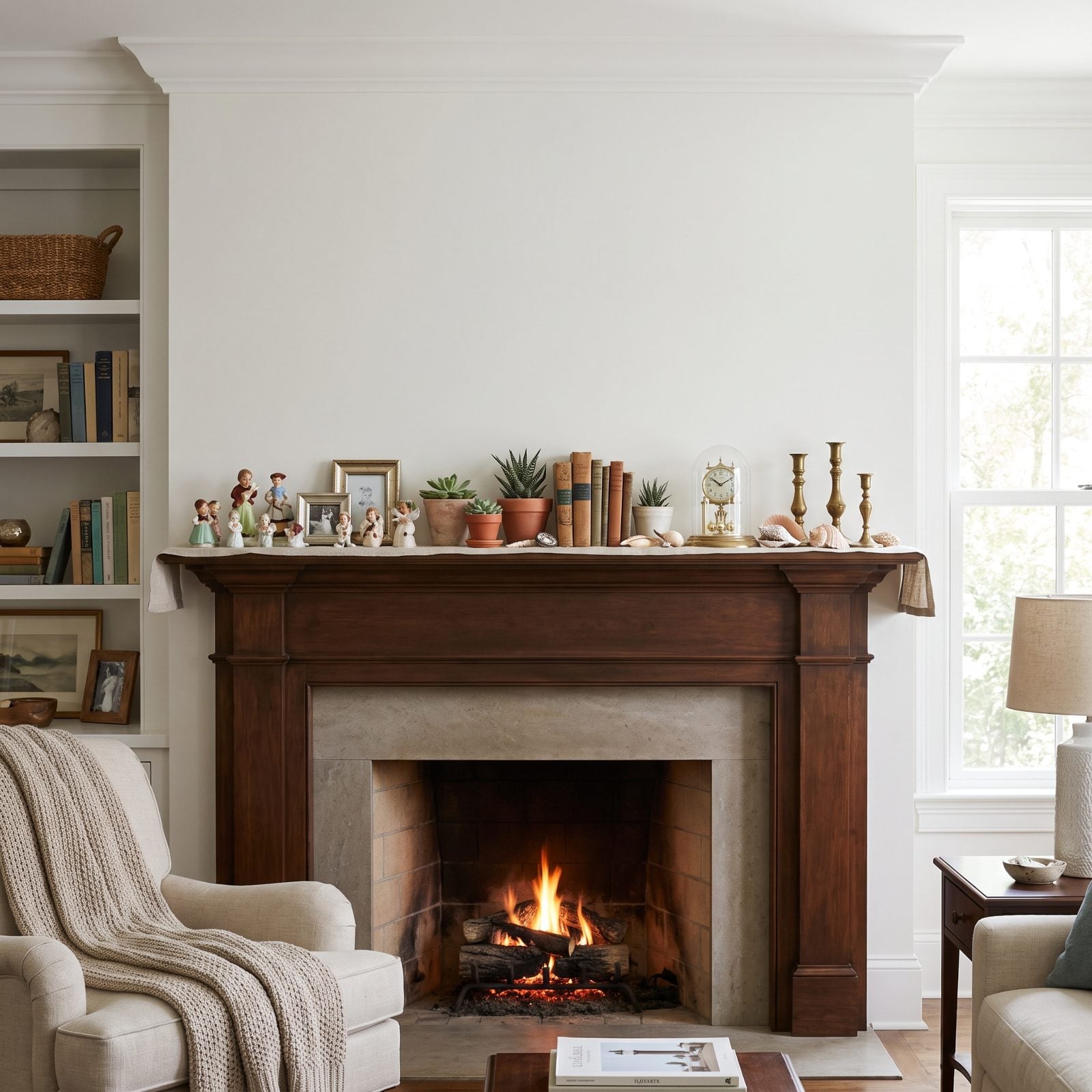 The Small Decor Covering Every Mantel Surface