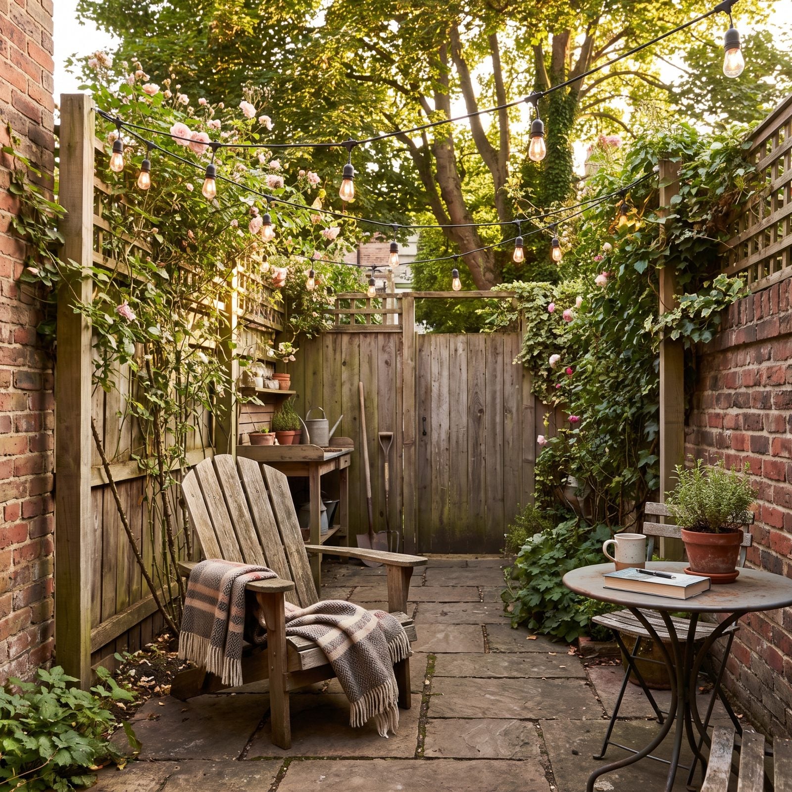 A Small, Fully Fenced Backyard That Actually Gets Used