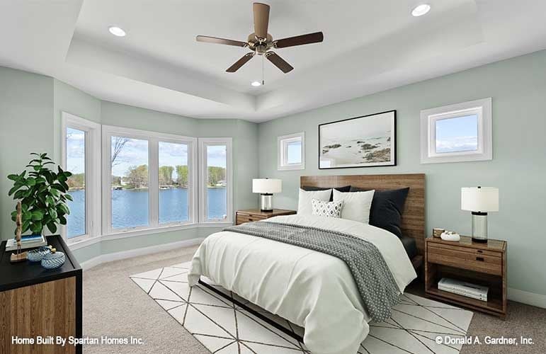 Waterfront Views Do Half the Decorating in This Master Suite