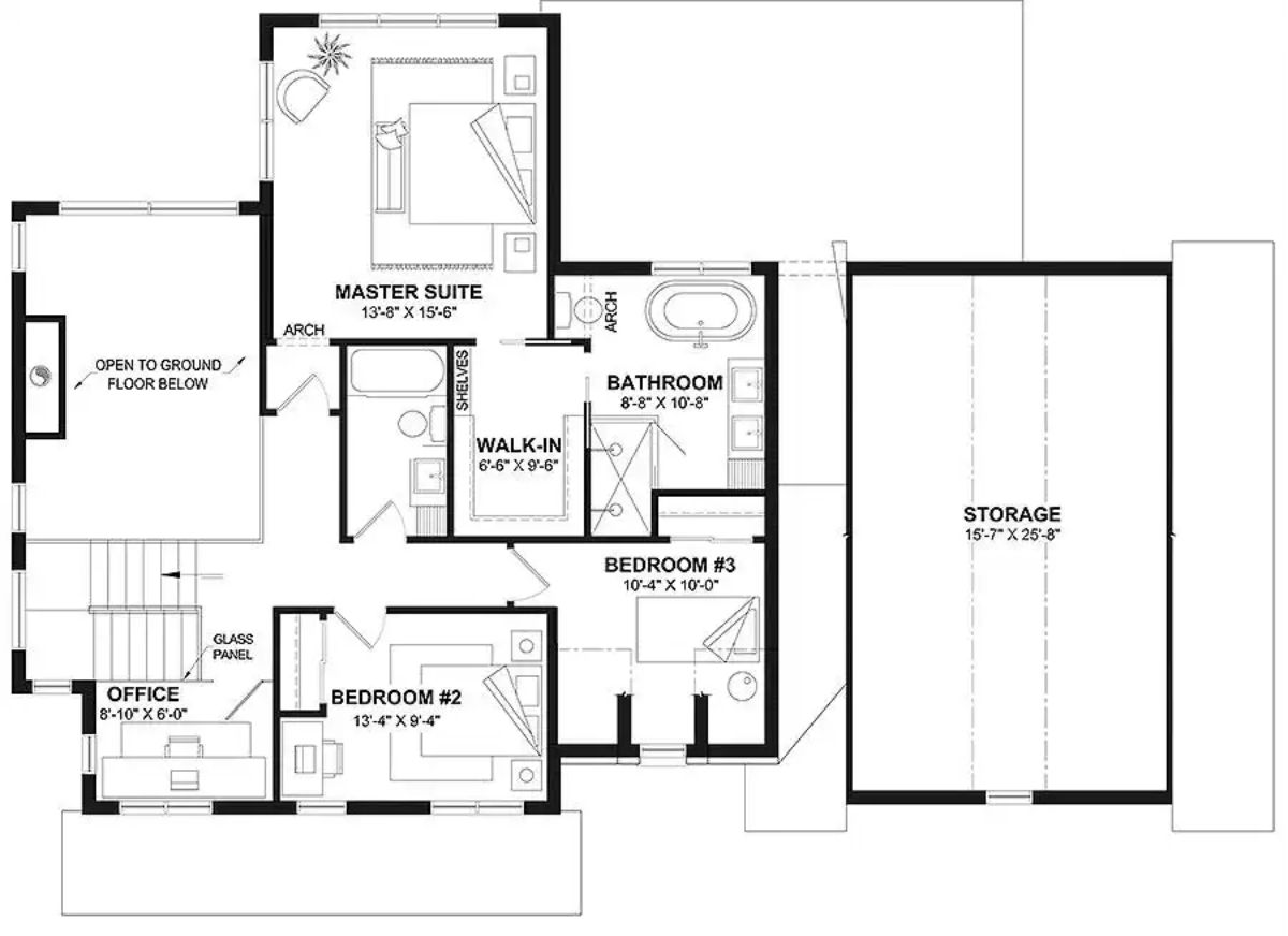 Floor Plan - Second Floor