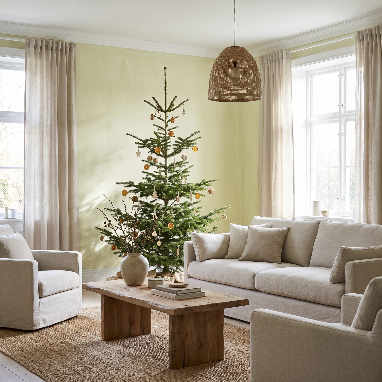 The Sparse Natural Tree That Lets the Wall Breathe