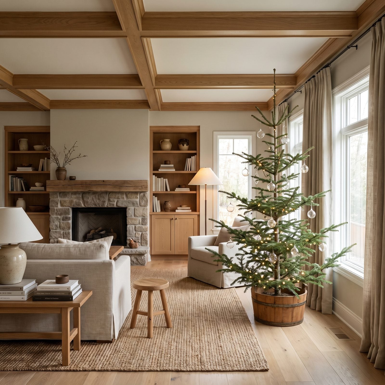 The Sparse Natural Tree That Preserves Negative Space