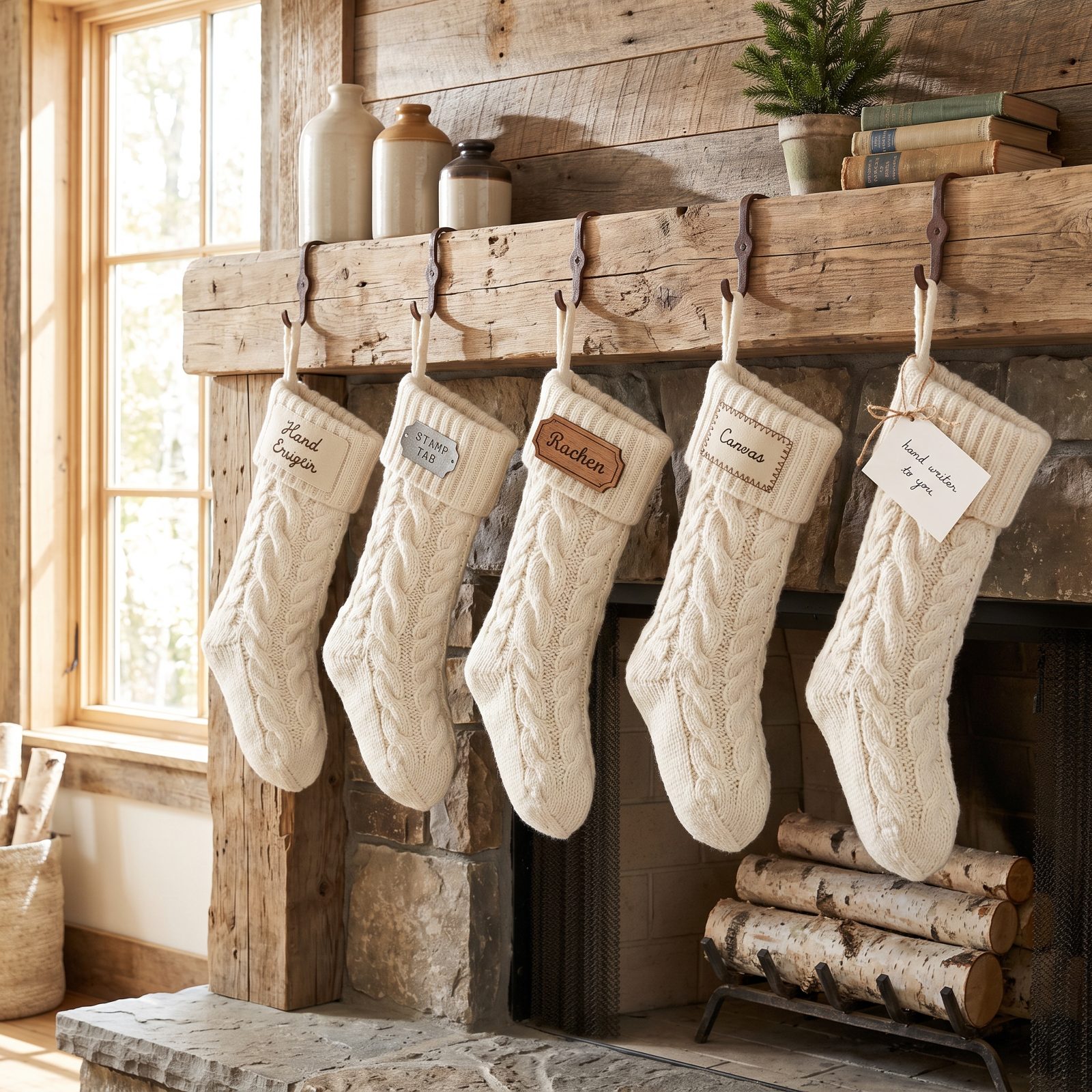 Stockings Matching in Material but Not Nameplate Style