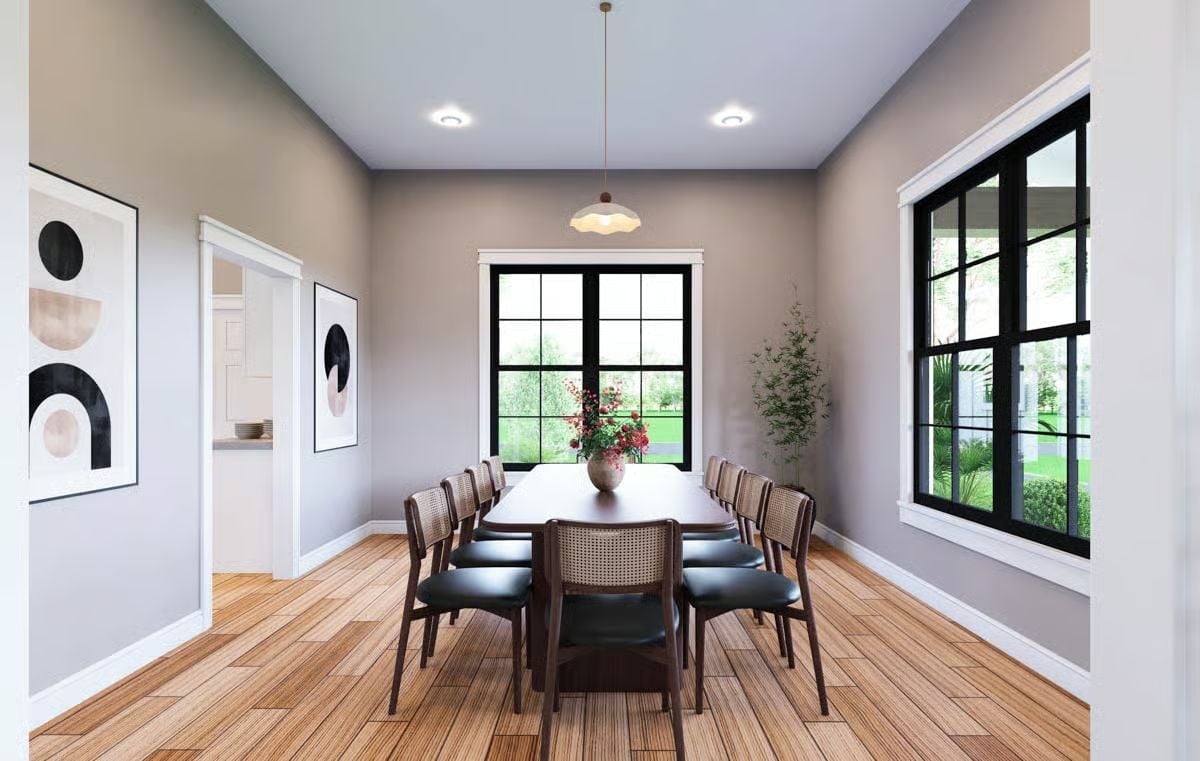Cloud Pendant, Rattan Chairs, and a Table That Seats Everyone You Invited