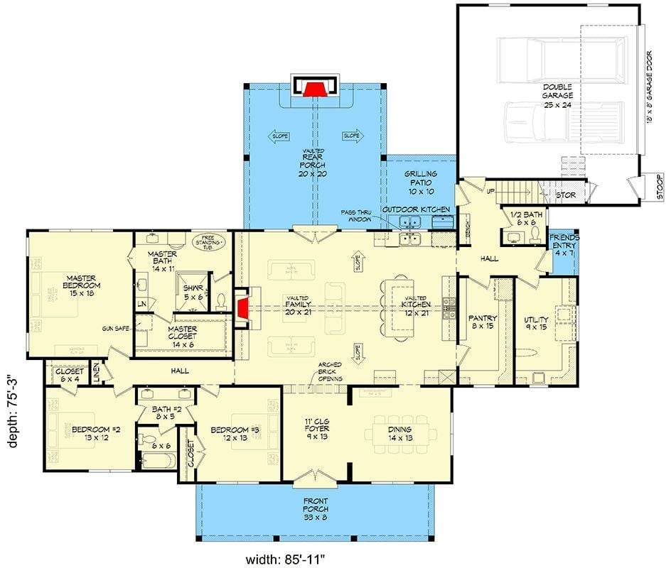 Floor Plan - Main Floor