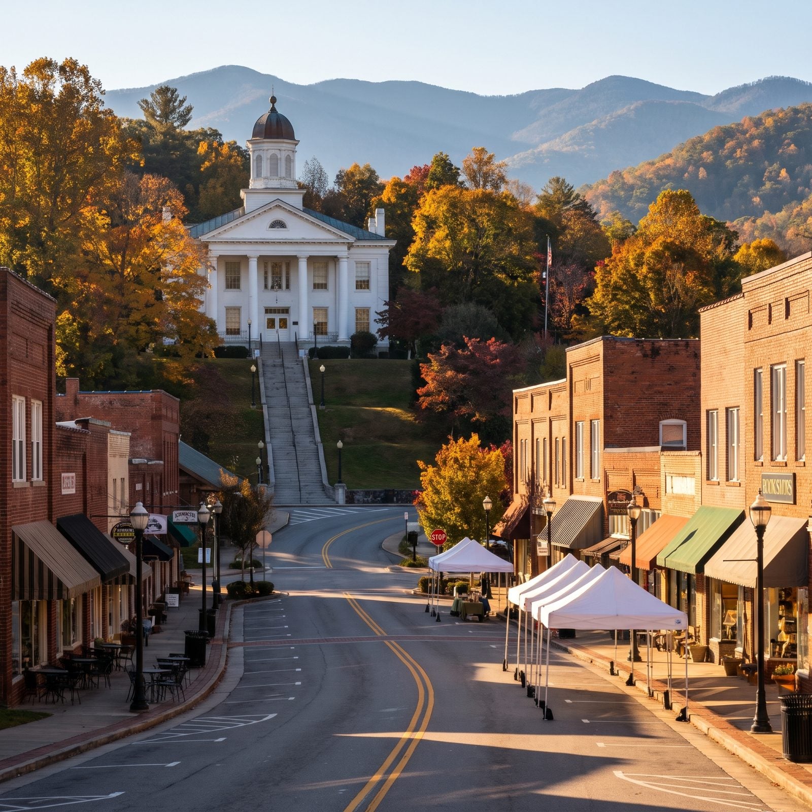 Sylva: Low Taxes and the Most Photographed Courthouse