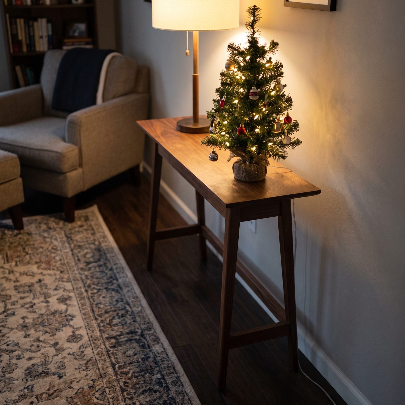 Tabletop Tree That Spares Your Floor