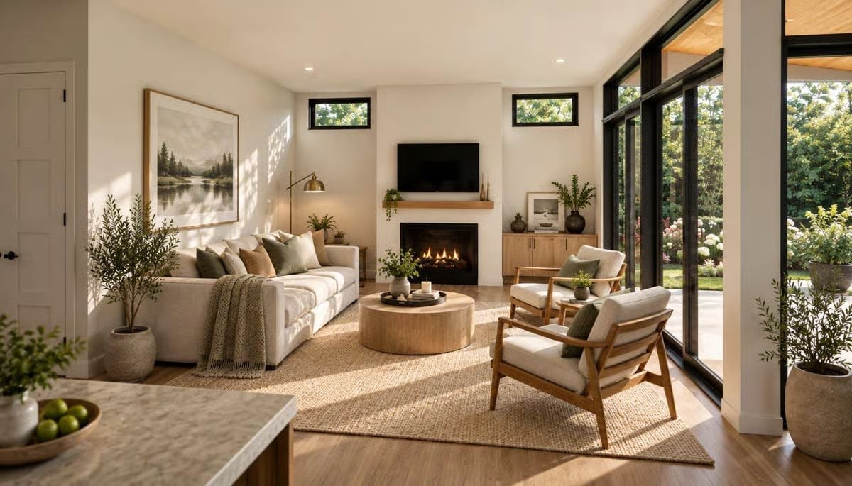 Jute, Wood, and a Fire That's Already Going