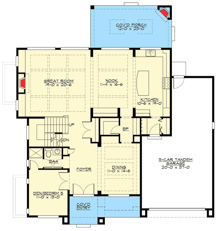Floor Plan - Main Floor