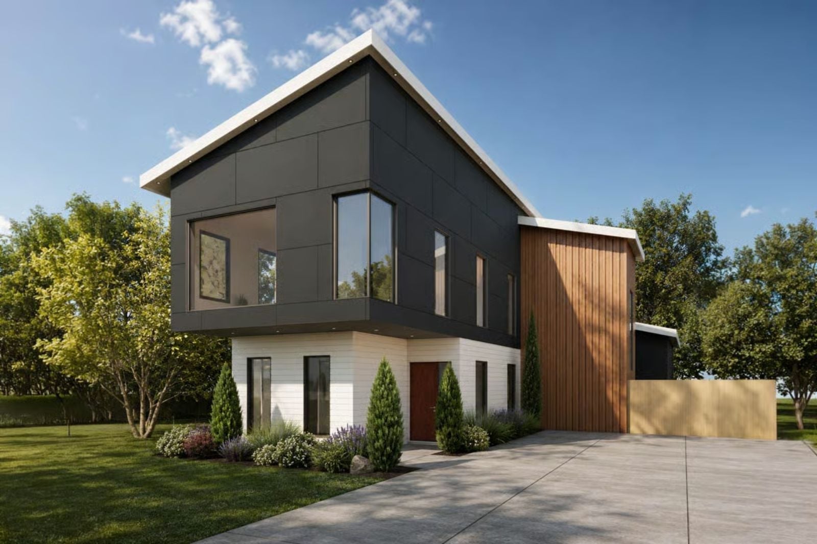 The Anouk 4-Bedroom Contemporary Modern with Upper Primary Suite Designed for Families Who Refuse to Live in a Cookie-Cutter Subdivision (Floor Plan)