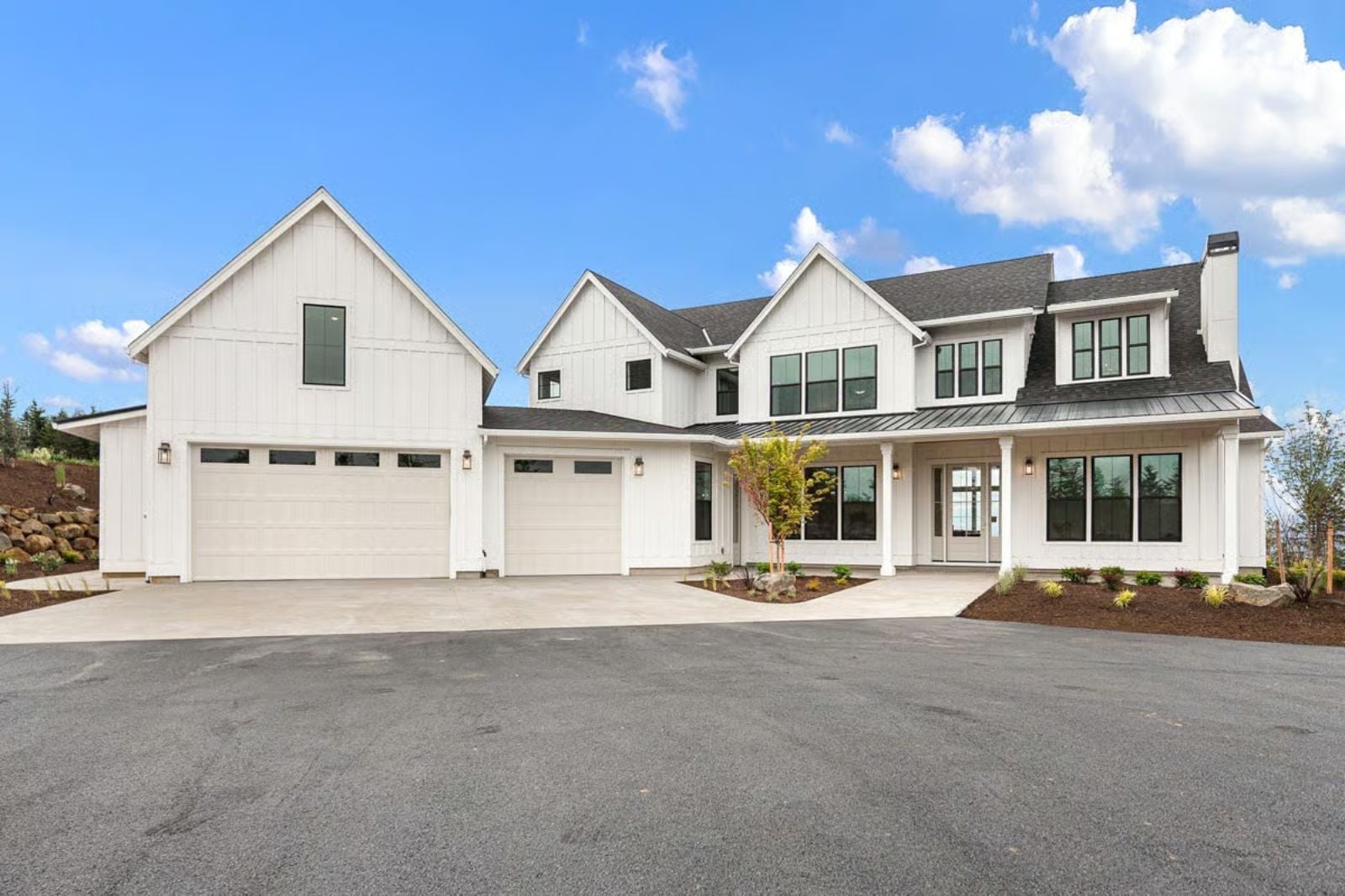 The Collier 4-Bedroom Modern Farmhouse with Game Room Designed for Families with Teenagers Who Need Their Own Wing (Floor Plan)