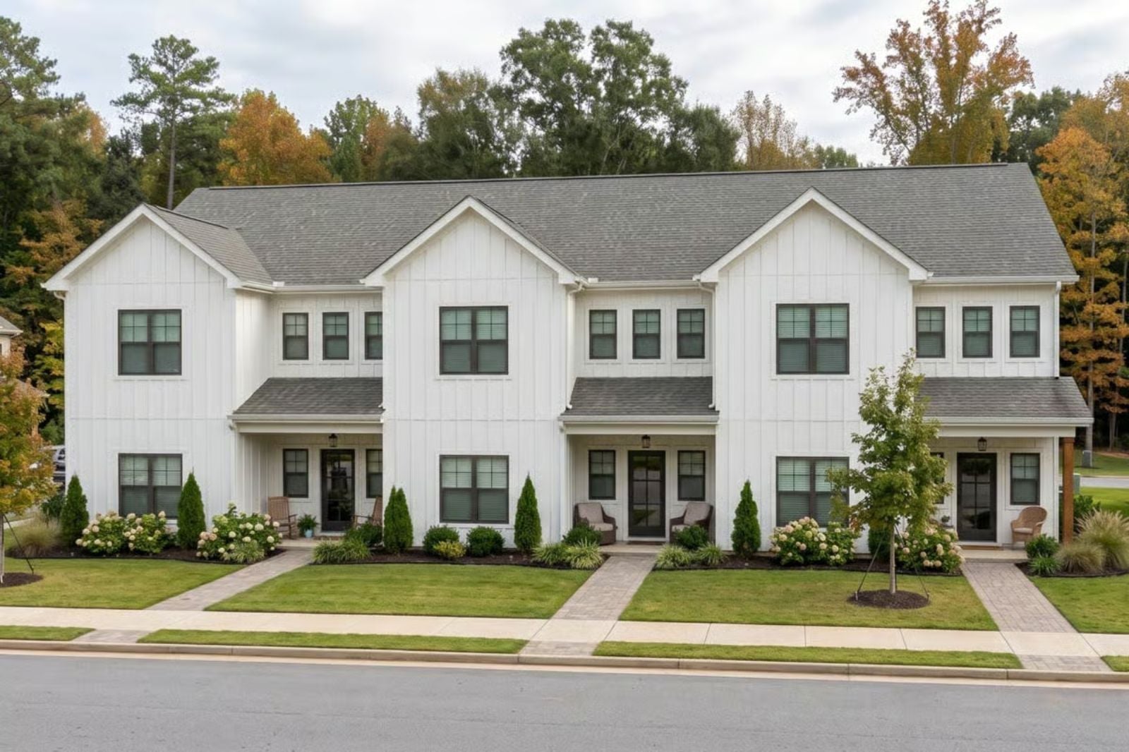 The Collingwood 9-Bedroom Modern Farmhouse Triplex with Private Patios Designed for Investors Who Want Income Without Sacrificing Curb Appeal (Floor Plan)