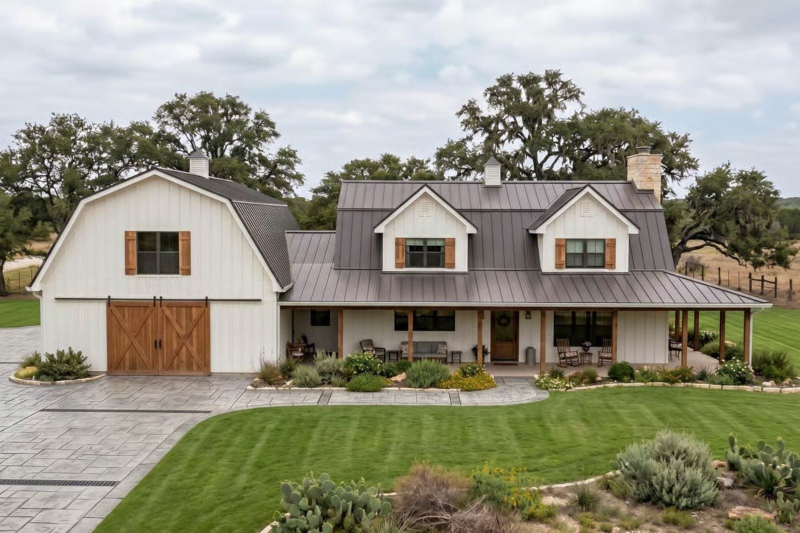The Fredericksburg 5-Bedroom Barndominium with Wraparound Porch Designed for Families Who Believe in Big Tables, Long Dinners, and Loud Laughter (Floor Plan)