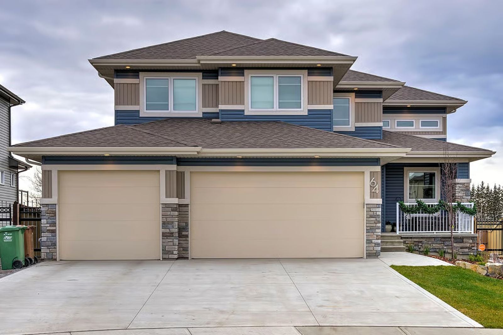 The Kirkland 4-Bedroom Contemporary with Bonus Room Designed for Families with Teenagers Who Need Their Own Wing (Floor Plan)