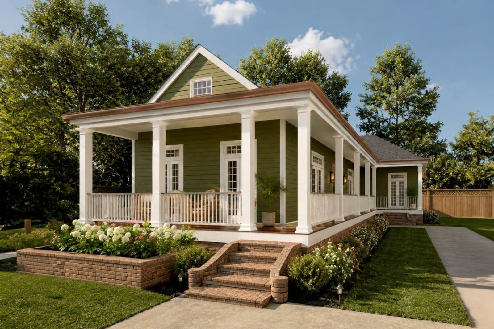 The Magnolia Vance 3-Bedroom Southern New Orleans with Wraparound Porch Designed for Couples Who Treat Mornings on the Porch as Sacred (Floor Plan)