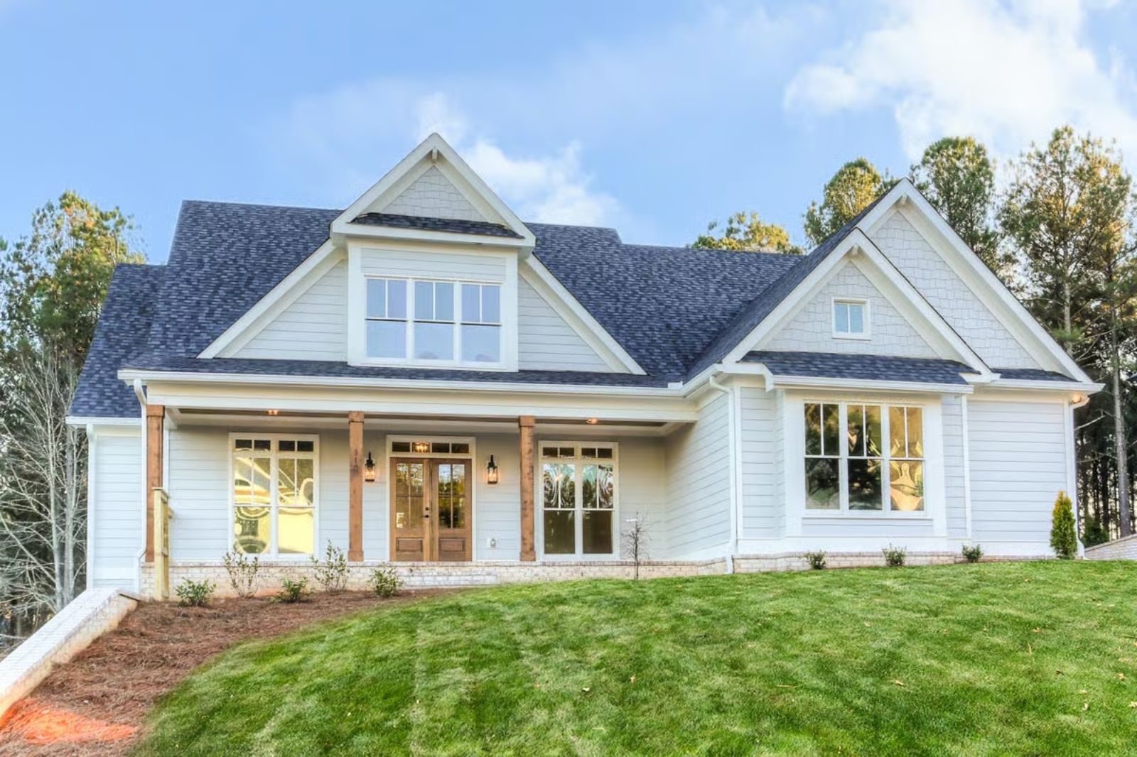 The Prentice 4-Bedroom Craftsman Farmhouse with Front Porch Designed for Families Who Actually Like Spending Time Together (Floor Plan)