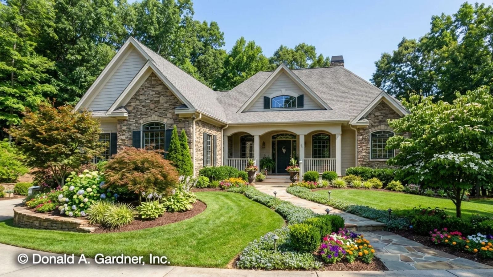 The Somersby 4-Bedroom Craftsman with Walkout Basement Designed for Families with In-Laws Who Might Be Moving In Whether You Like It or Not (Floor Plan)