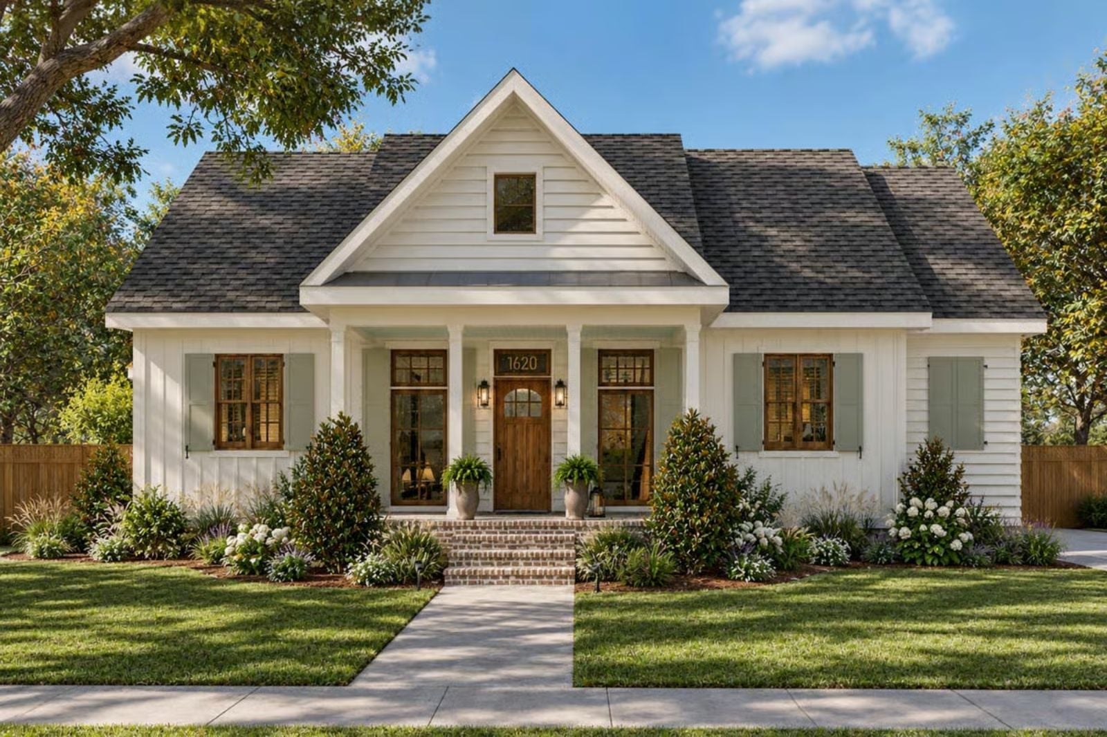 The Winsome Hale 3-Bedroom Southern Craftsman Cottage with Covered Porch Designed for Couples Who Treat Mornings on the Porch as Sacred (Floor Plan)