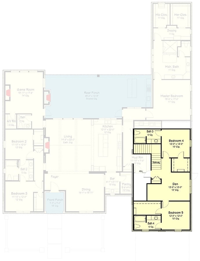 Floor Plan - Second Floor