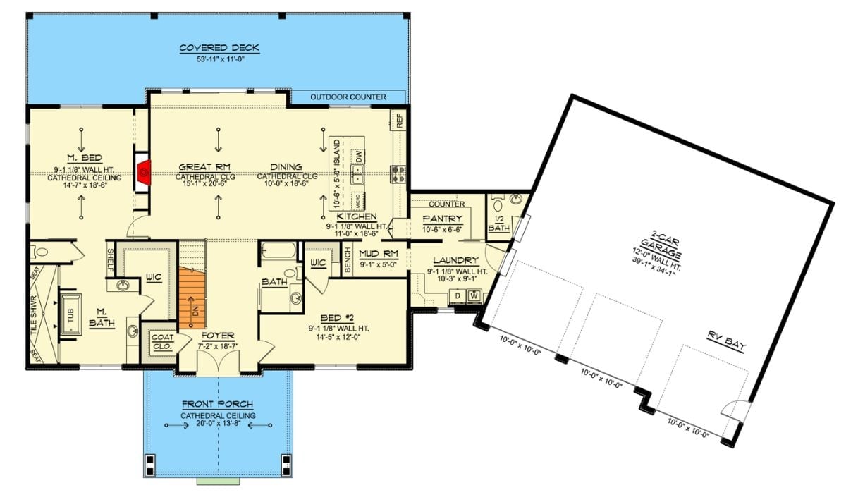 Floor Plan - Main Floor