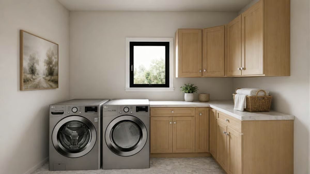 Maple Cabinets, LG Front-Loaders, and a Counter That's Actually Worth Using