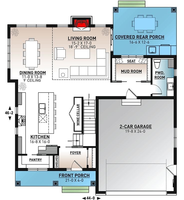Floor Plan - Main Floor