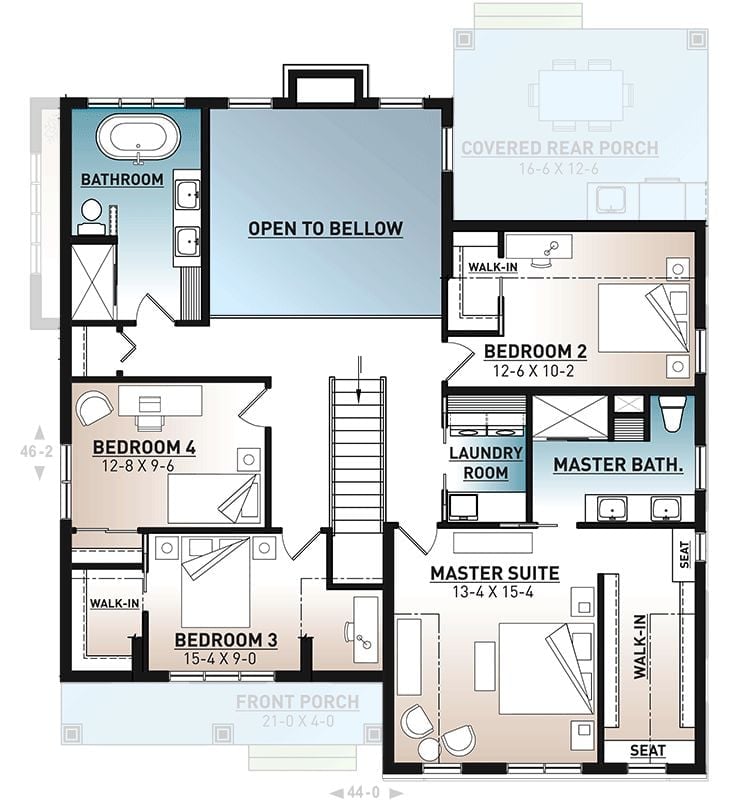 Floor Plan - Second Floor