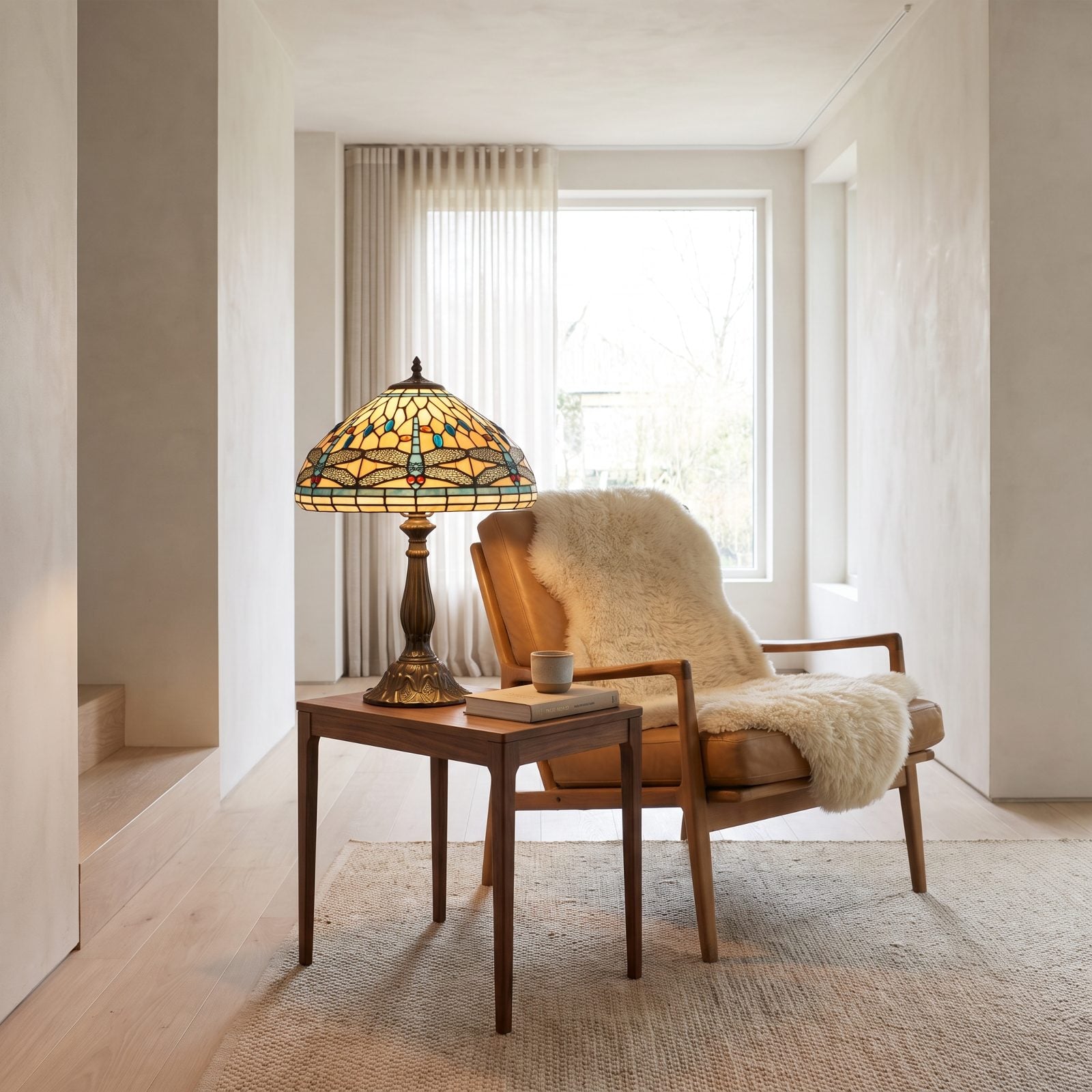 Tiffany-Style Stained-Glass Lamps, Decontextualized