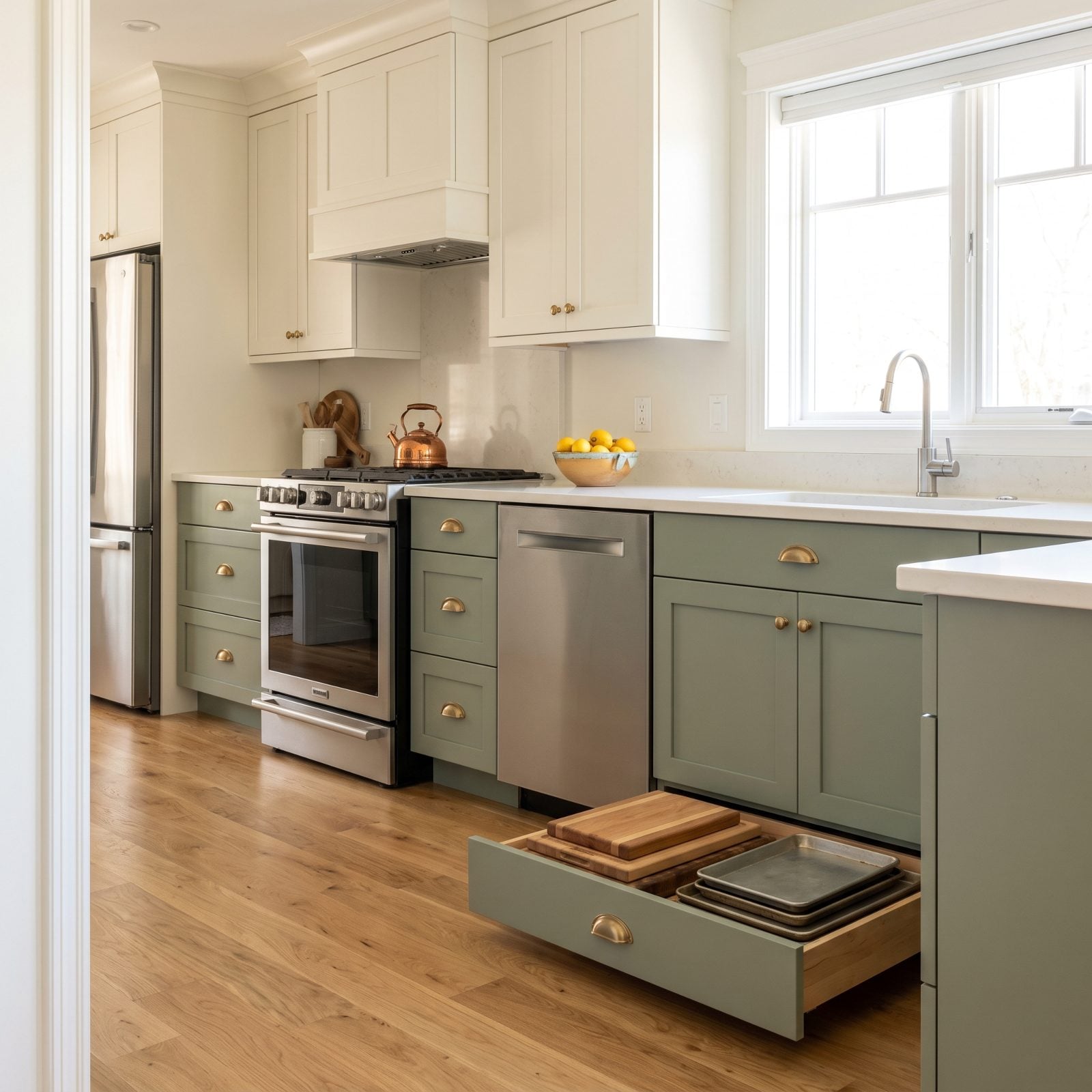 Toe-Kick Drawers That Turn Wasted Cabinet Space Into Storage