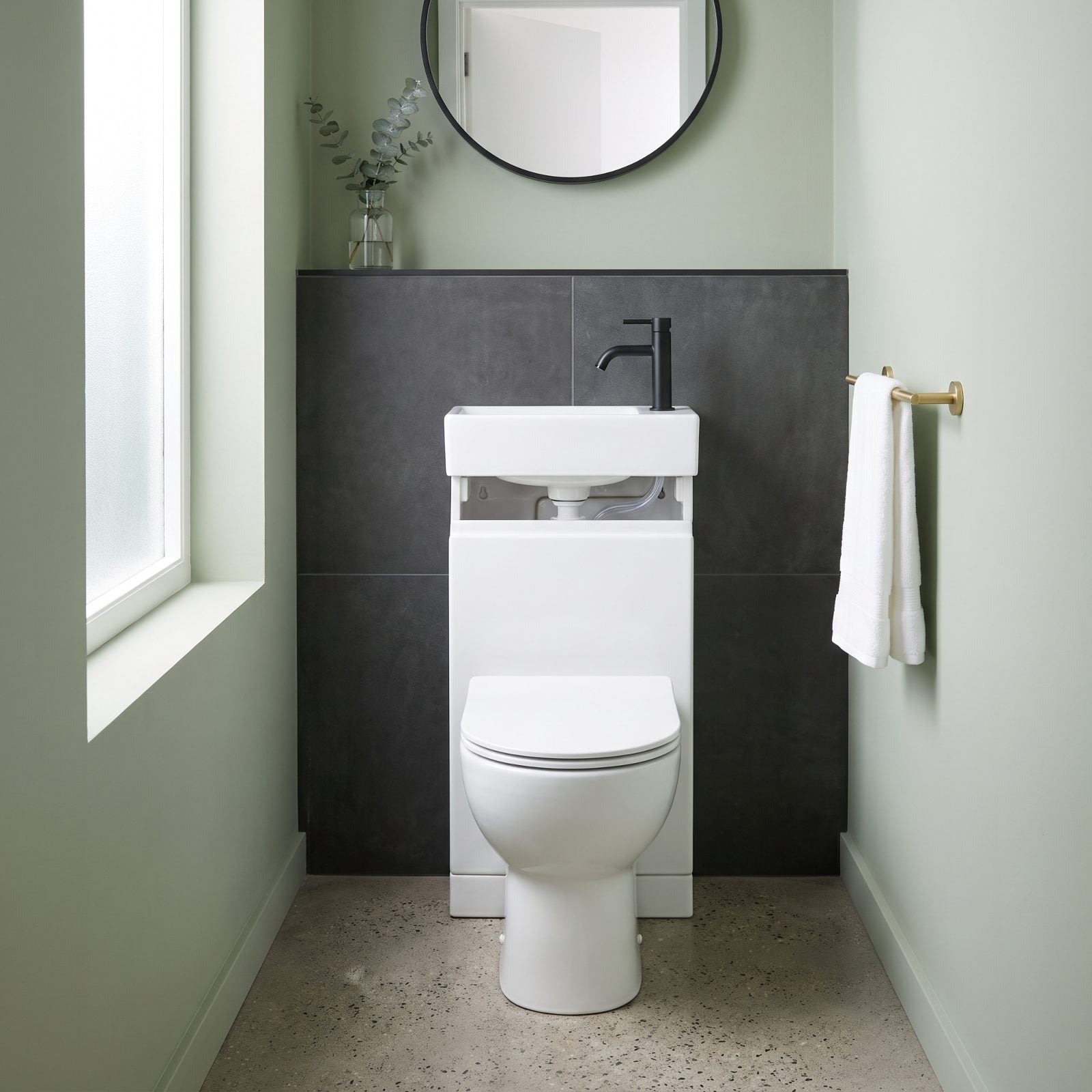 Toilet-and-Sink Combination