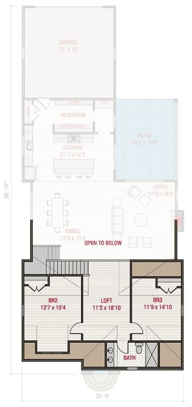 Floor Plan - Second Floor
