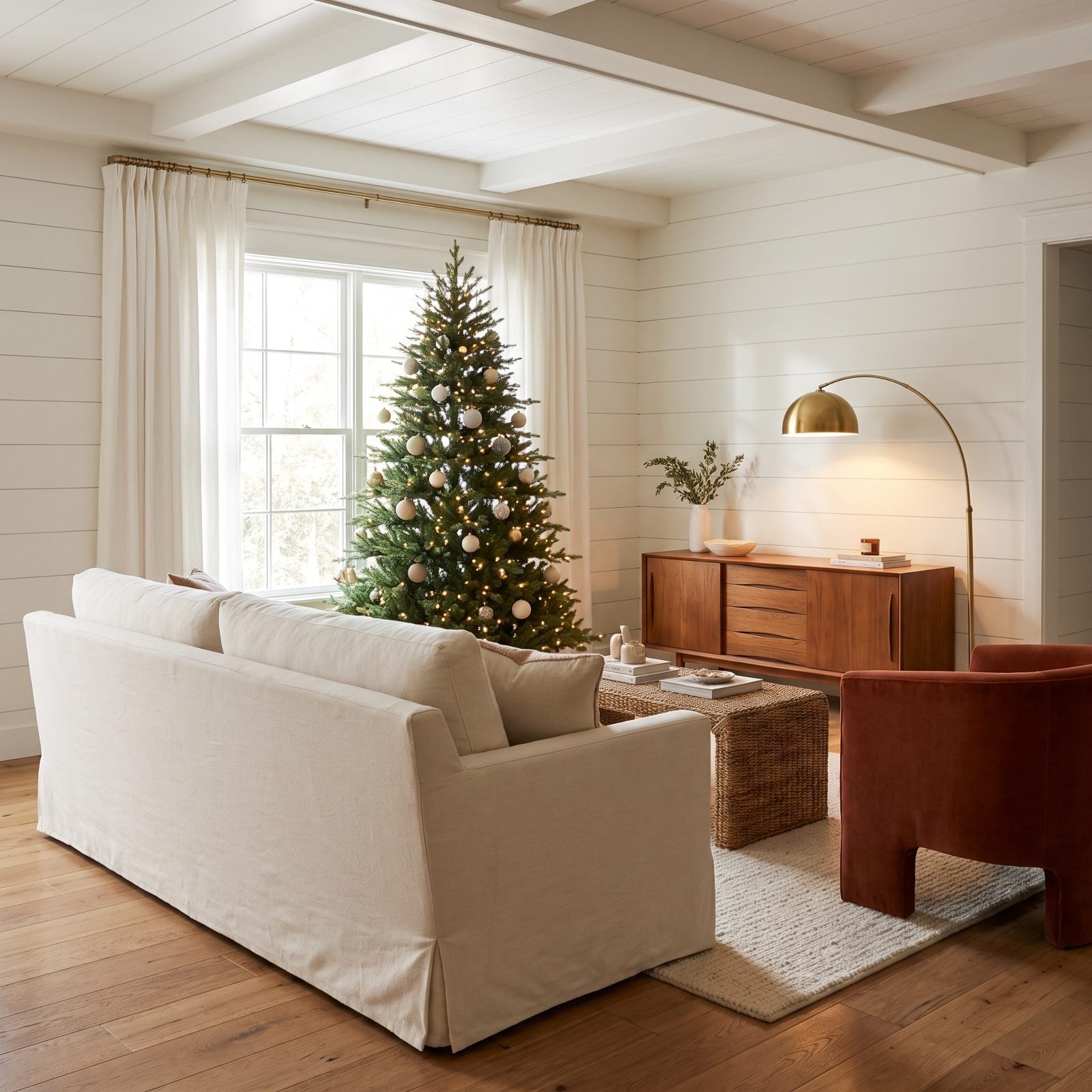 The Tree Decorated in Proportion to Its Branch Density