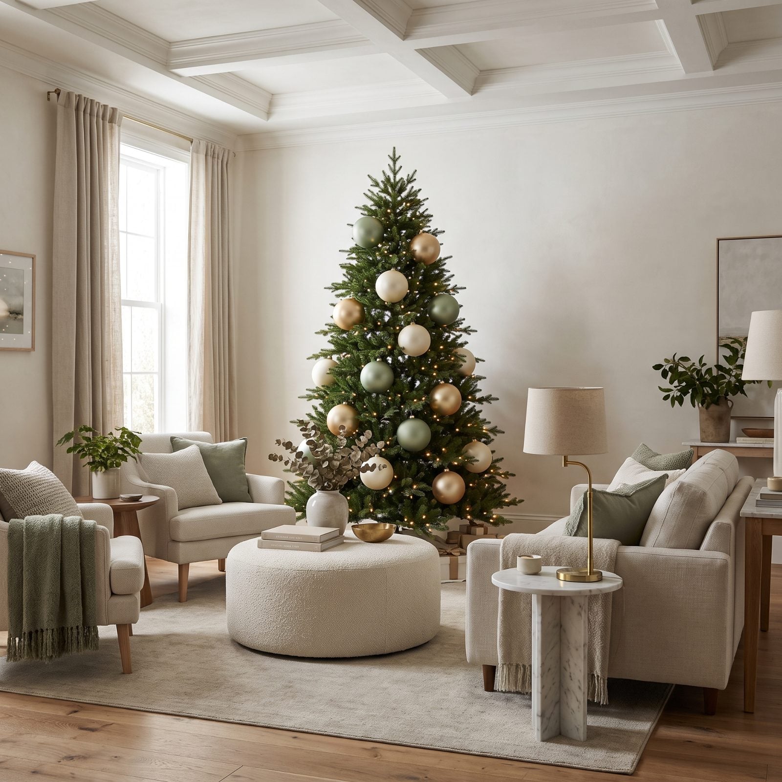 The Tree With Fewer, Better-Scaled Decorations