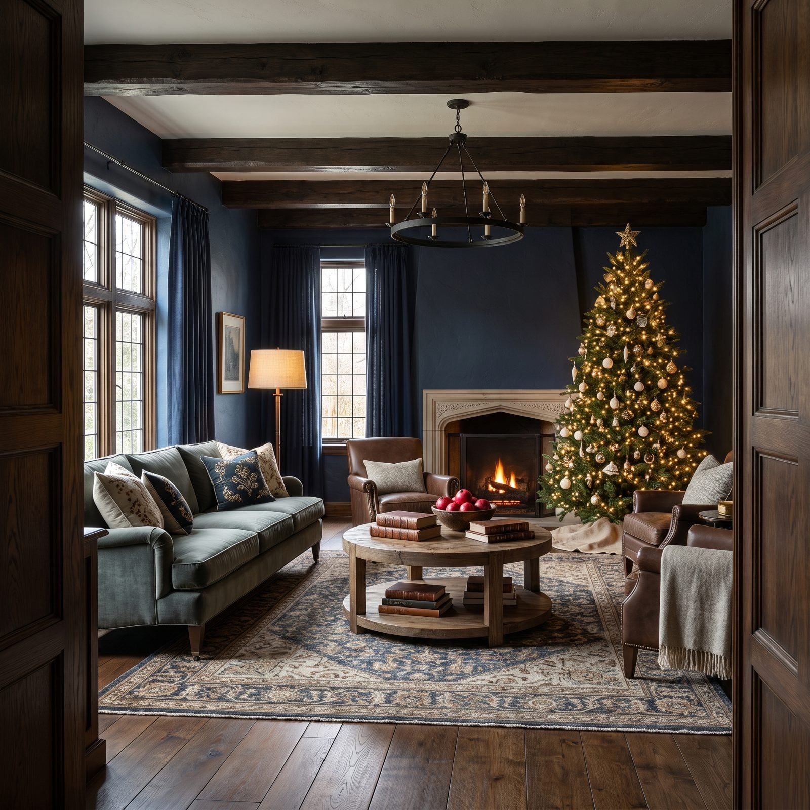 The Tree Seen Fully From the Room's Entrance