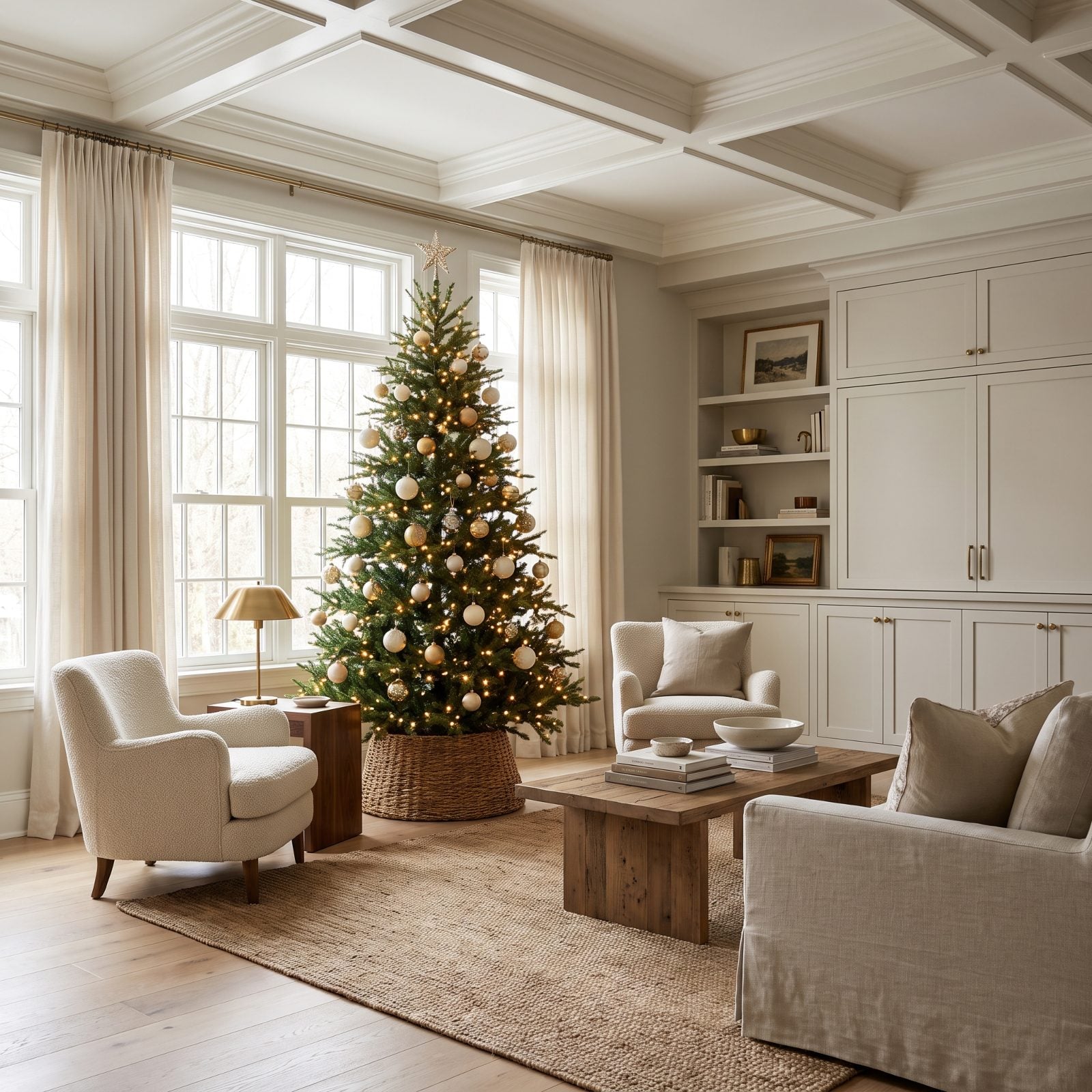 The Tree Sized to Leave Breathing Room at the Ceiling
