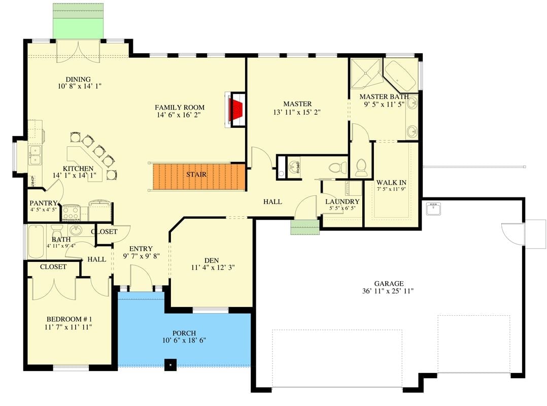 Floor Plan - Main Floor