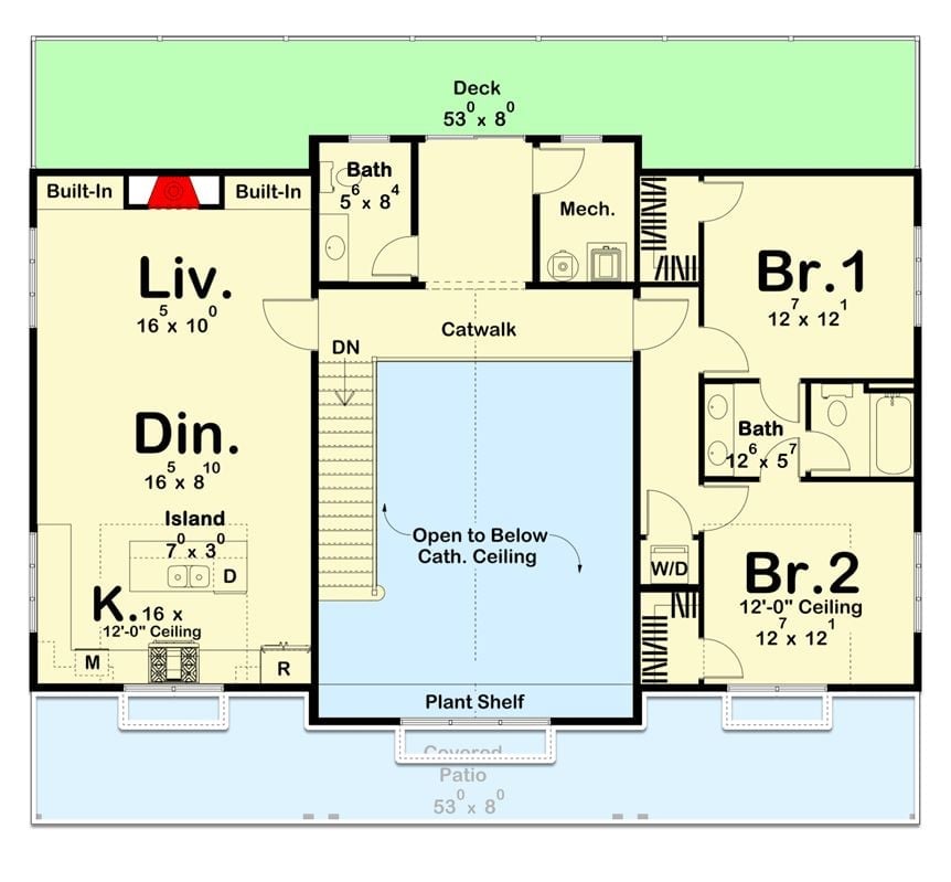 Floor Plan - Second Floor