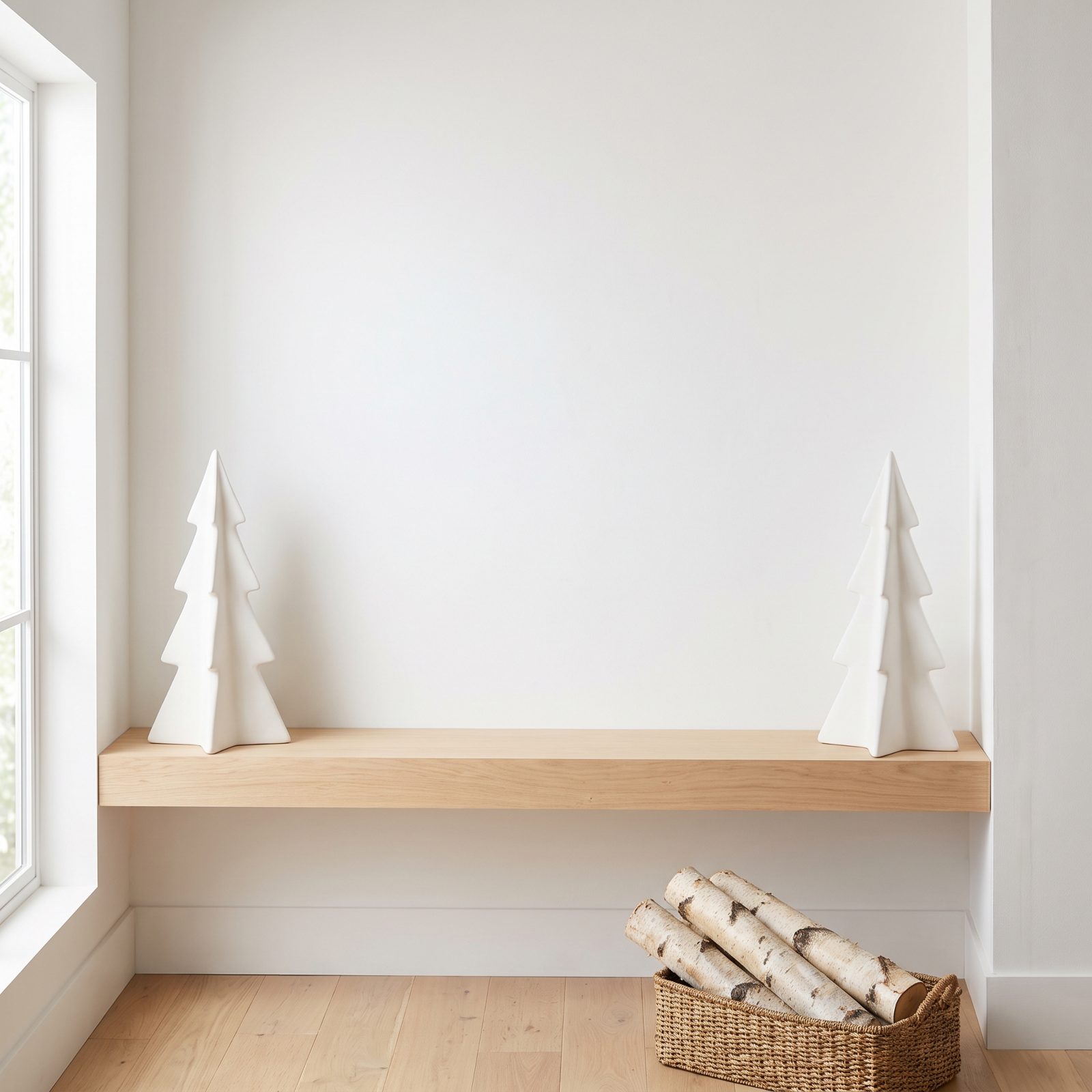 Two Sculptural Objects, One Empty Center