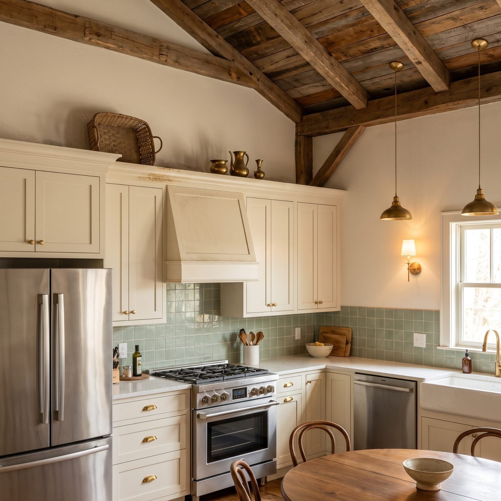 Upper Cabinets That Stop Short and Build You a Grease-and-Dust Shelf