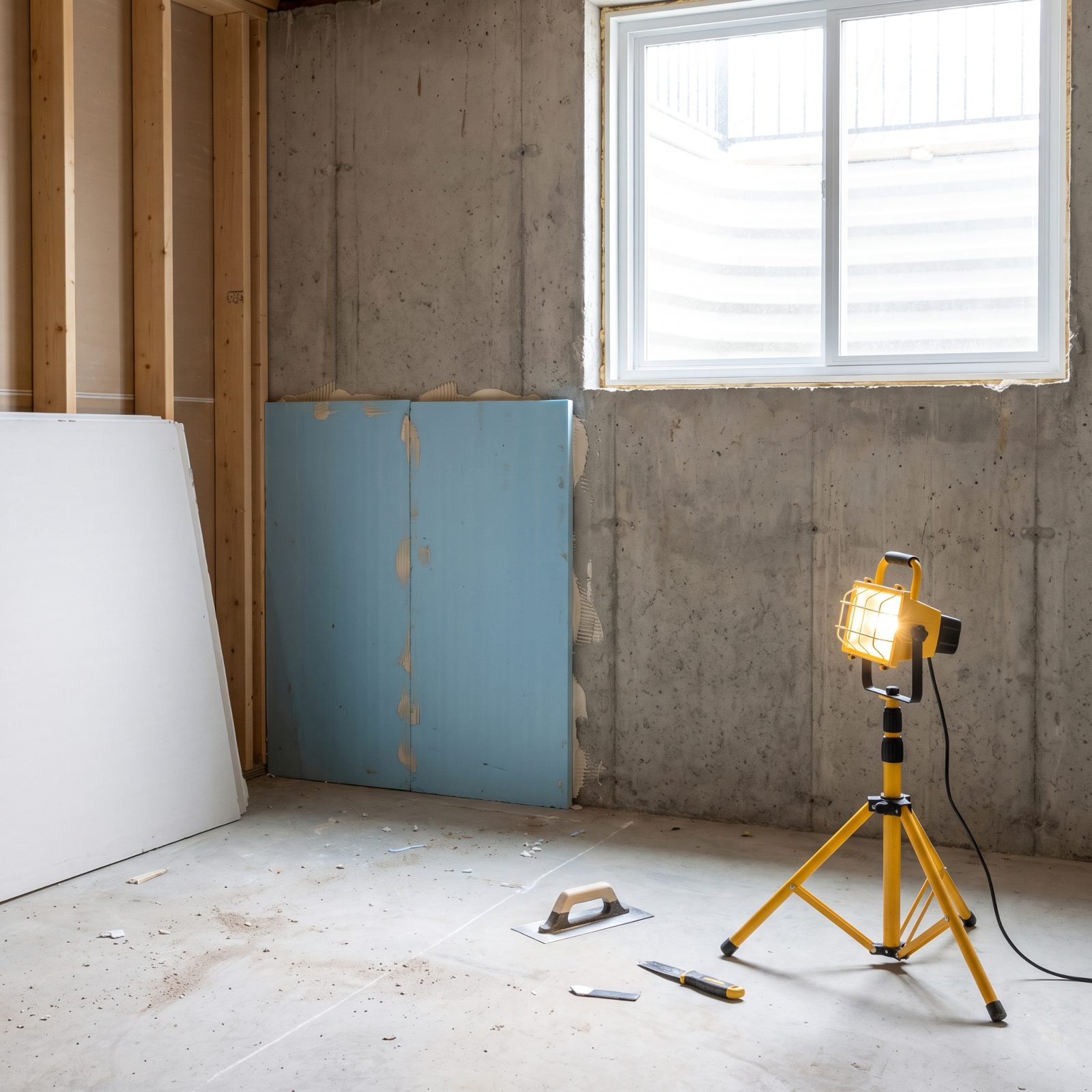 Use Rigid Foam and Drywall Instead of a Pricey Panel System