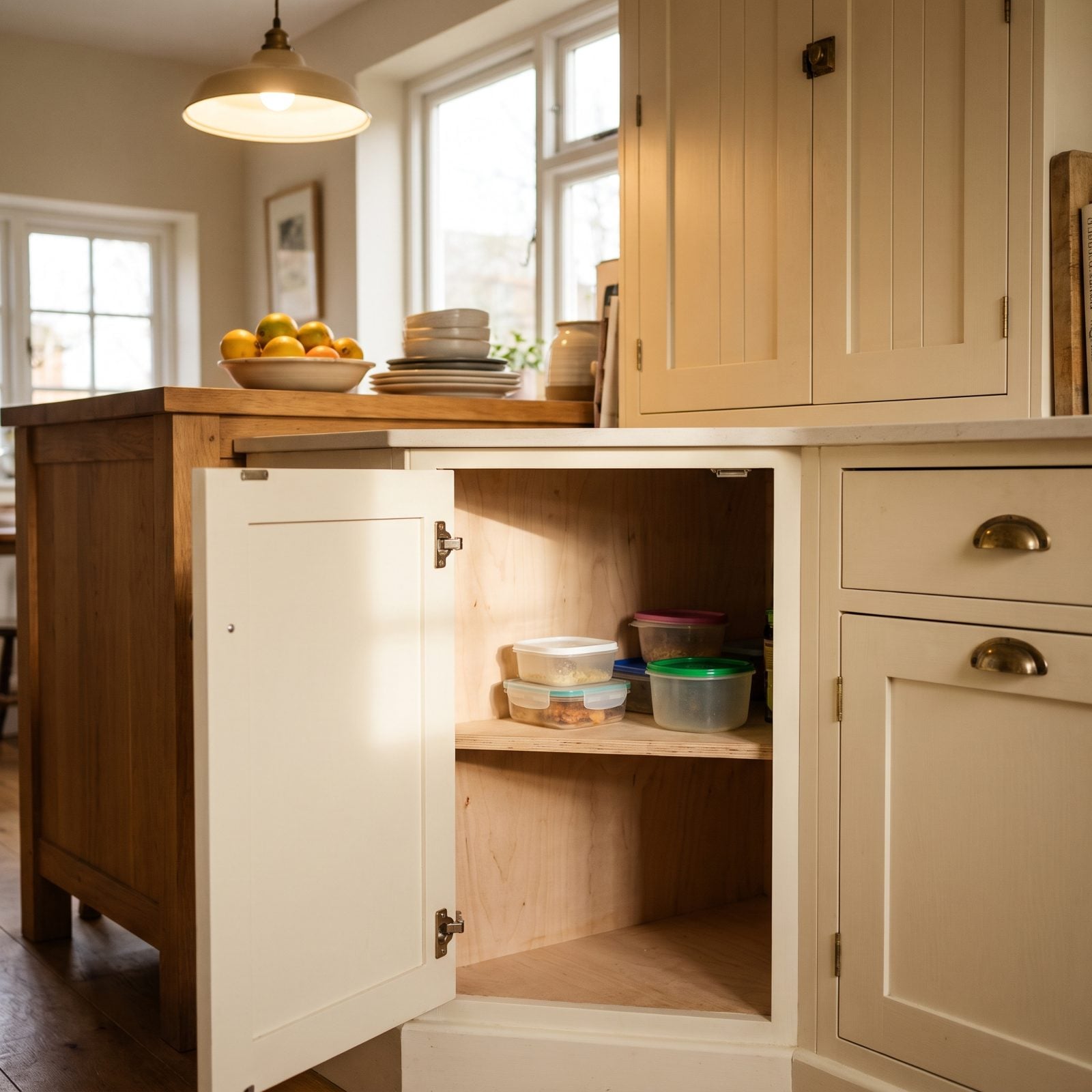 Use Stock or Semi-Custom Cabinets Where Nobody Will Notice