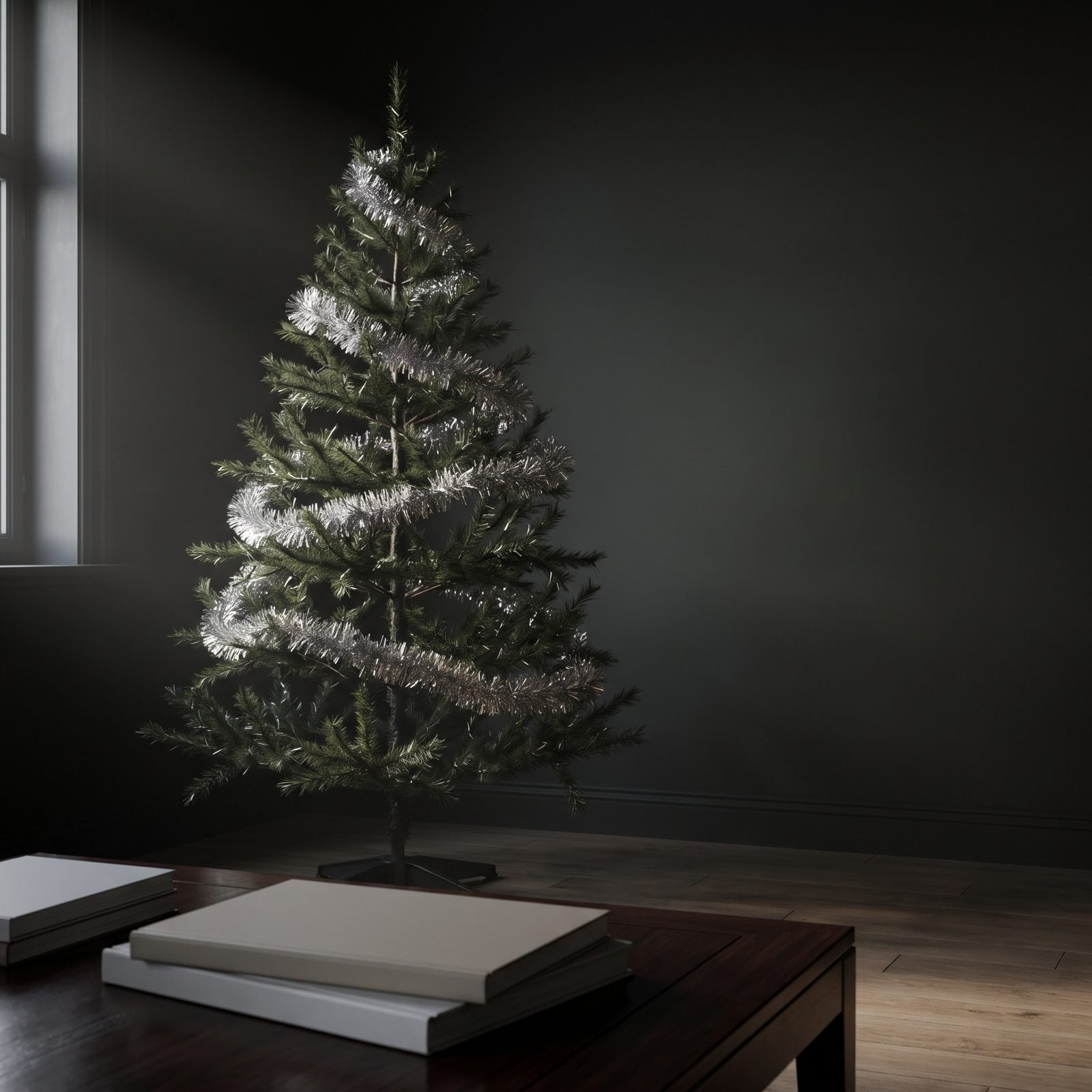 Using Tinsel That Emphasizes Every Empty Gap