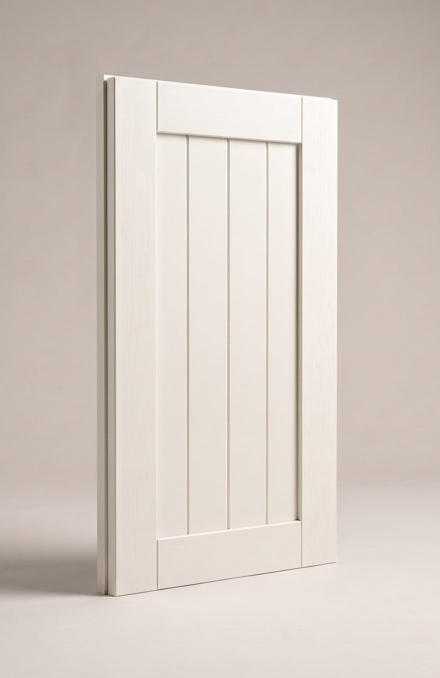 V-Groove kitchen cabinet door illustration
