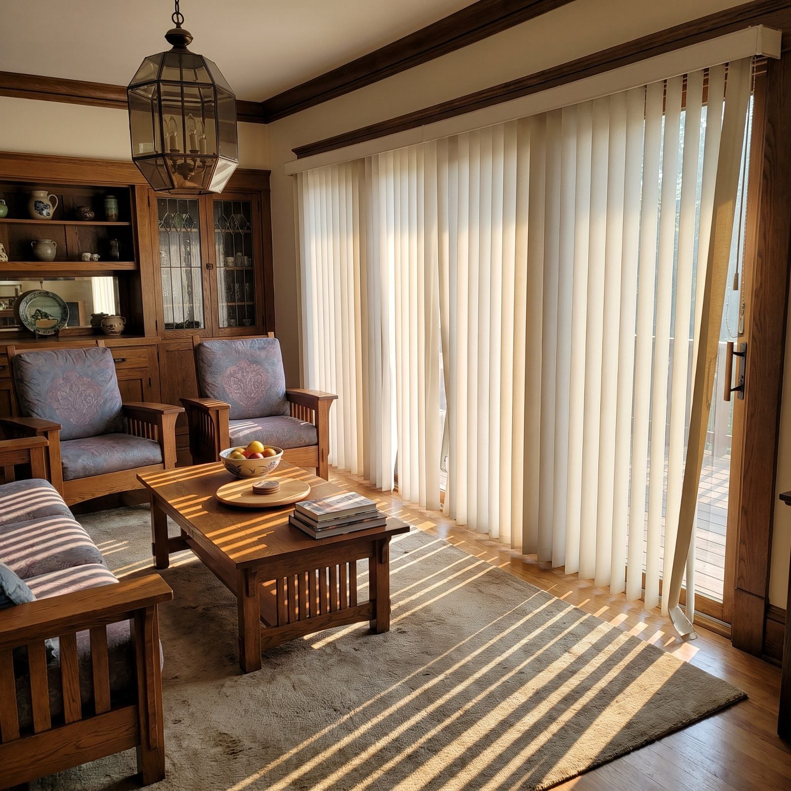 Vertical Blinds That Clacked Like a Wind Chime Made of Regret