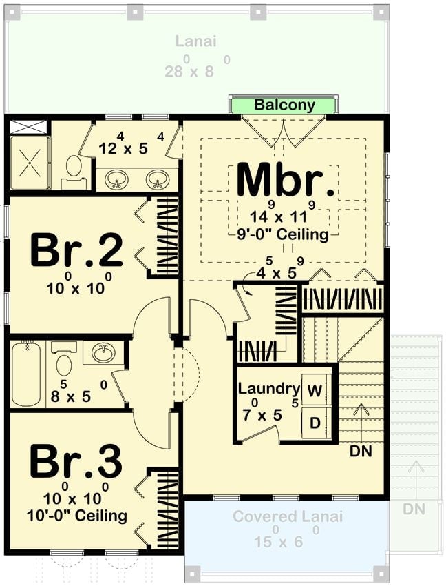 Floor Plan - Second Floor