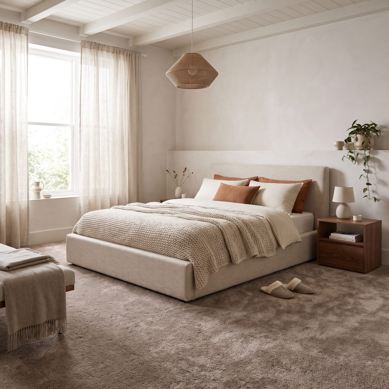 Wall-to-Wall Bedroom Carpet Nobody Wants to Leave