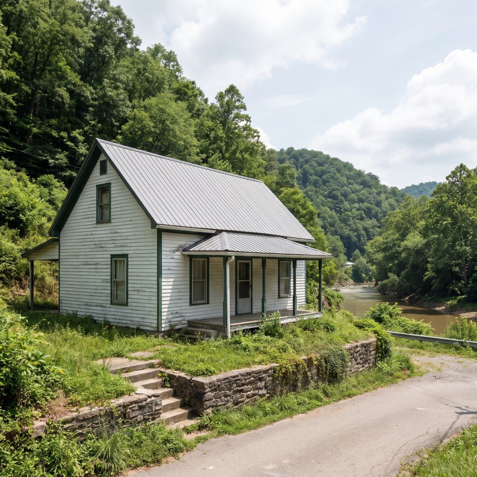 War, West Virginia, Small Houses on the Tug Fork
